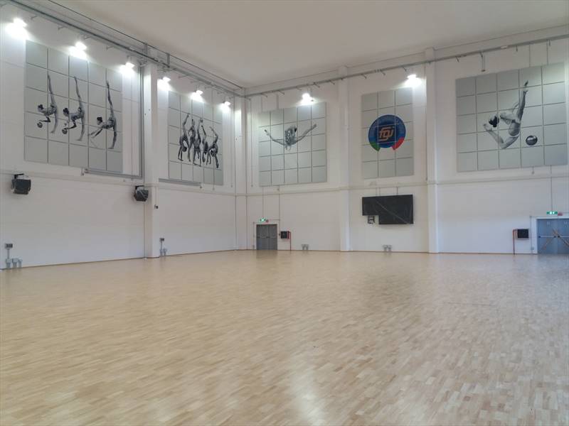 Seicom Parquet Floor for the International Academy of Rhythmic Gymnastics - Desio