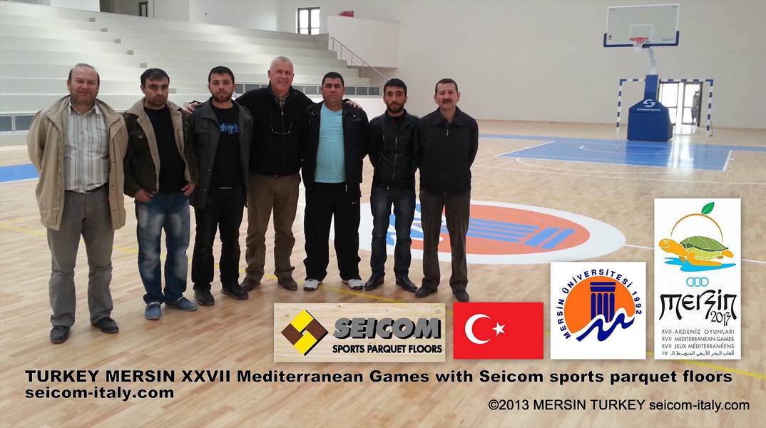  THE XVII 2013 Mediterranean Games TURKEY MERSIN - SPORT PARQUET MERSIN UNIVERSITY.