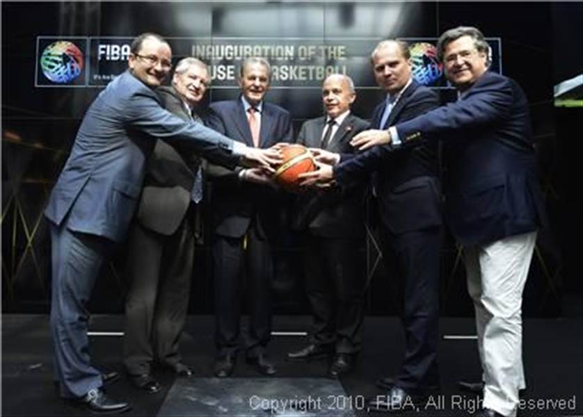  18 June 2013 FIBA inaugurates House of Basketball